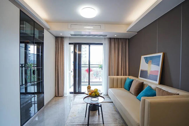 89㎡現(xiàn)代三居，主打輕便實用，體驗三口之家的小清新生活